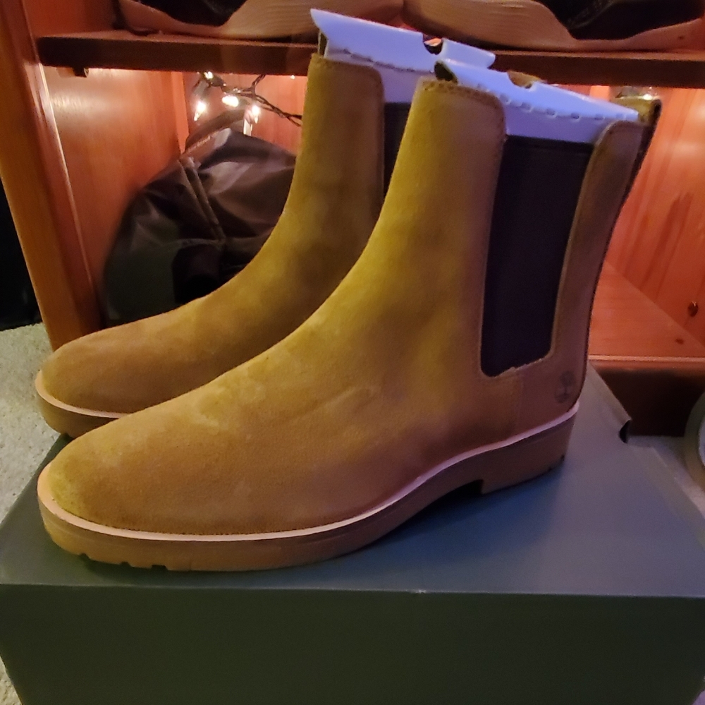 Timberland Folk Gentleman Chelsea Rust Suede